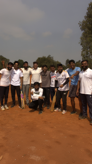 Playing for the moment. 🏏