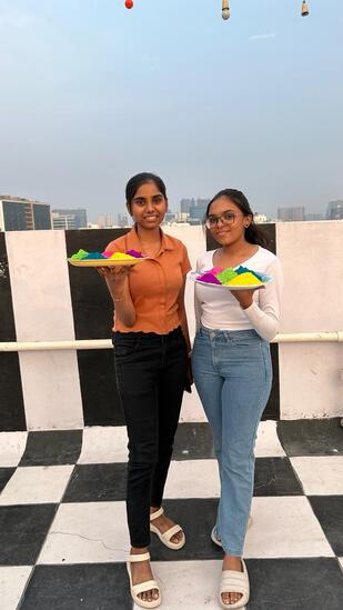 A celebration full of colour. 🌈