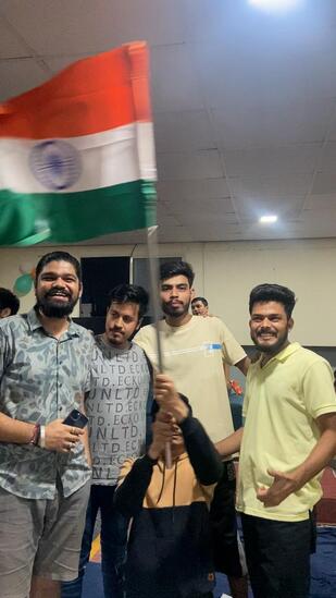 Our tricolour, our pride. 🇮🇳
