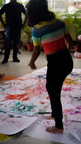 An hour well spent.🌈