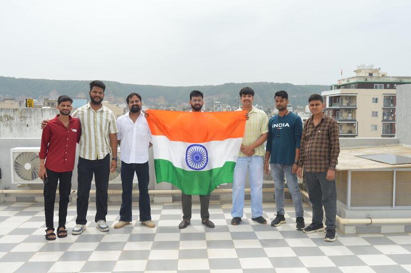 Celebrating the colours, unite us. 🇮🇳