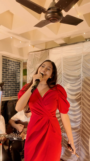 When the singing takes over. 🎶